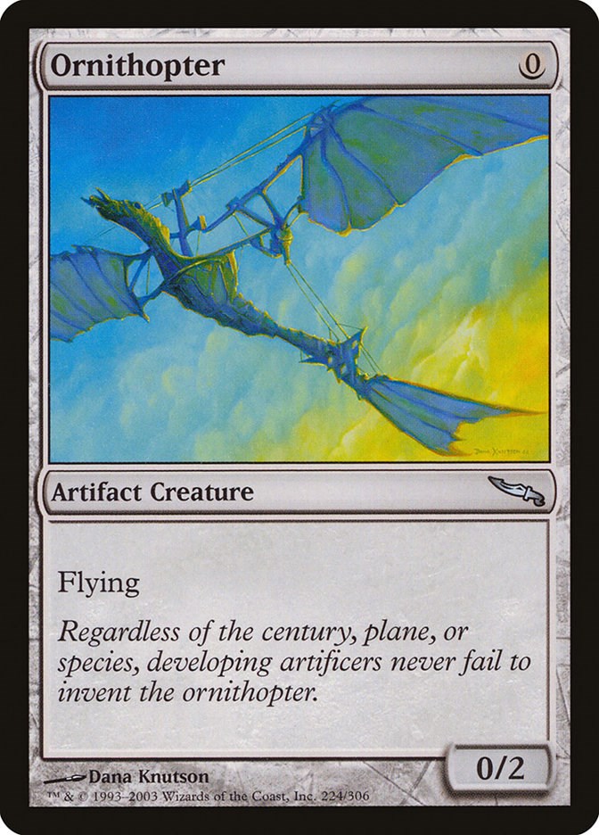 Ornithopter - Mirrodin - Magic: The Gathering