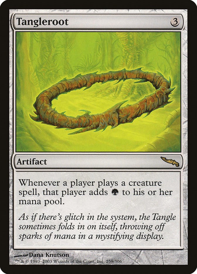 Tangleroot Mirrodin Magic The Gathering