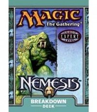 Magic the Gathering MtG TCG Nemesis Breakdown Theme Deck 