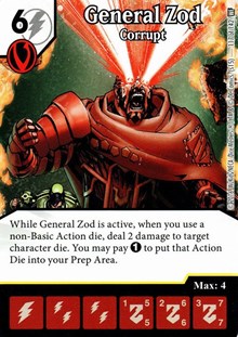 General Zod - Corrupt - World's Finest - Dice Masters