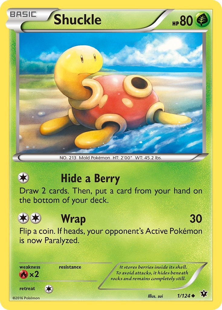 Shuckle card artwork