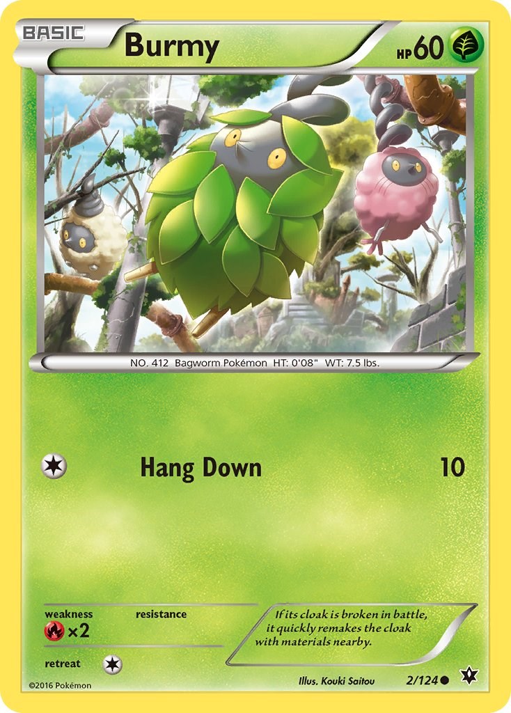 Burmy card artwork