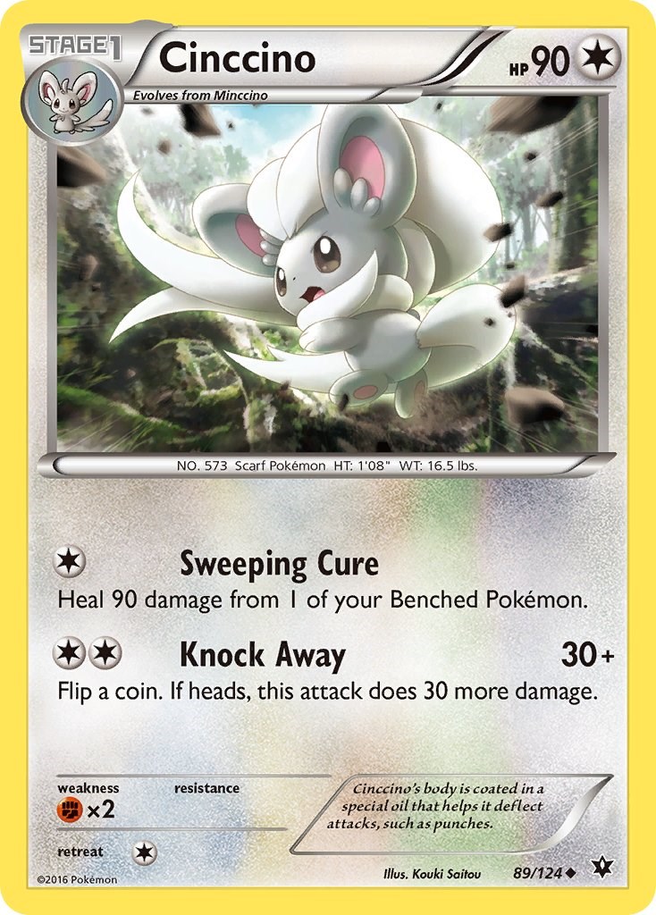 Cinccino card artwork