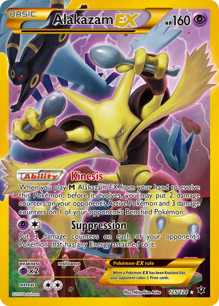 Mega Alakazam EX Awakening Psychic King, Pokémon