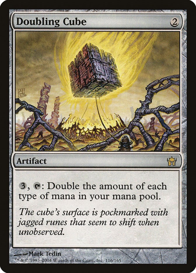 Doubling Cube Fifth Dawn Magic The Gathering