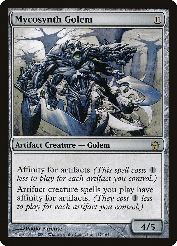 Mycosynth Golem Fifth Dawn Magic The Gathering