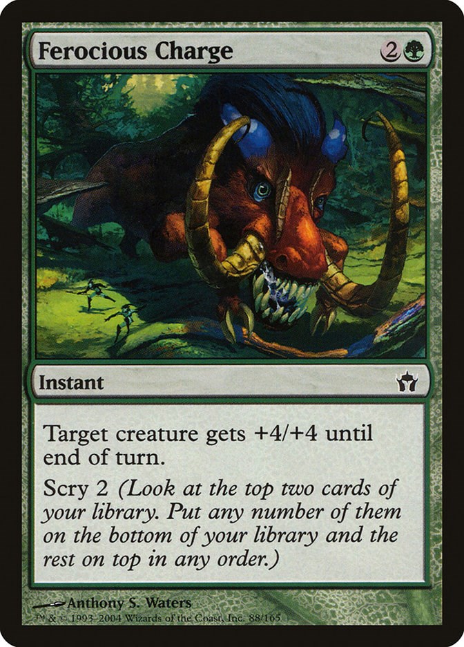 Ferocious Charge - Fifth Dawn - Magic: The Gathering