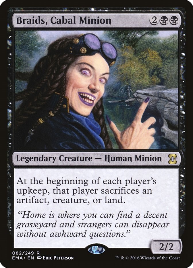 Braids, Cabal Minion - Eternal Masters - Magic: The Gathering