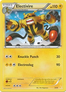 Electivire (4) card artwork