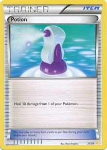 Potion (21 - Pikachu Libre Deck) card artwork