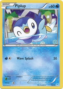Piplup card artwork