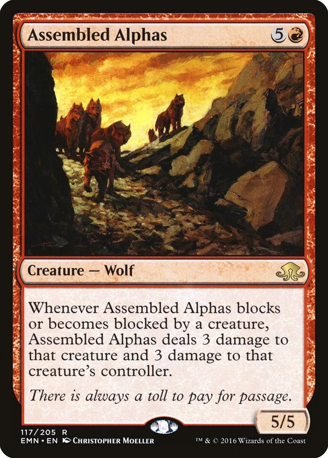 Assembled Alphas Eldritch Moon Magic The Gathering