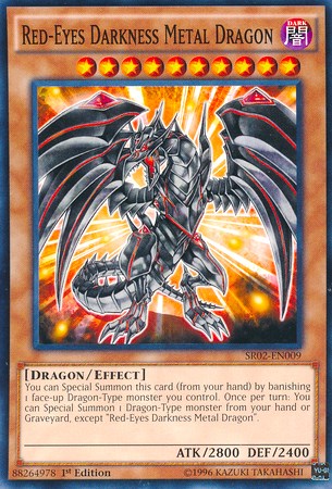 Red-Eyes Darkness Metal Dragon - Structure Deck: Rise of the True ...