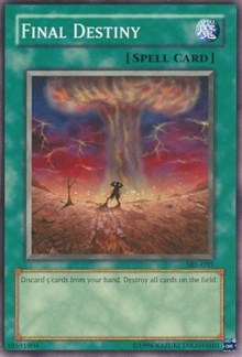 Final Destiny - Spell Ruler - YuGiOh