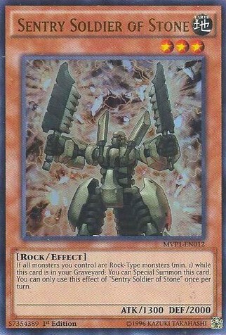 Sentry Soldier of Stone - The Dark Side of Dimensions Movie Pack - YuGiOh