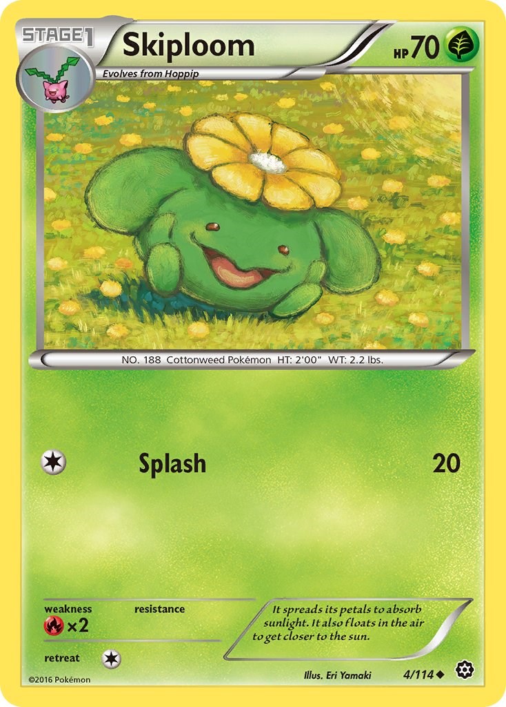 Skiploom card artwork
