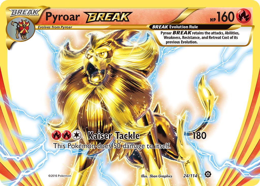 Verified Pyroar - Phantom Forces by Pokemon Cards