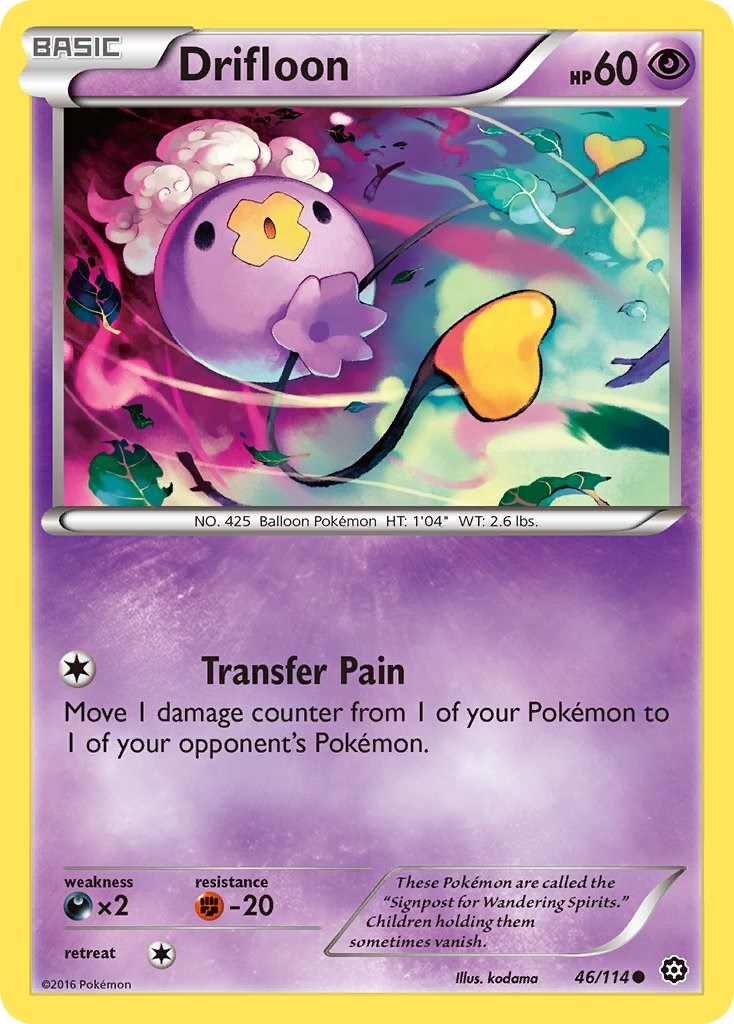 Drifloon card artwork