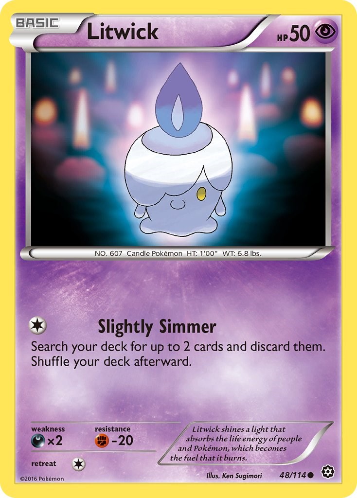 Litwick card artwork