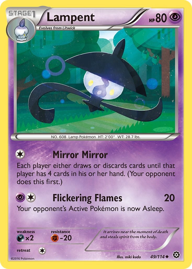 Lampent card artwork