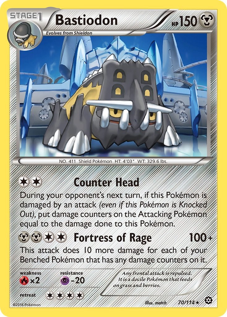 Bastiodon card artwork
