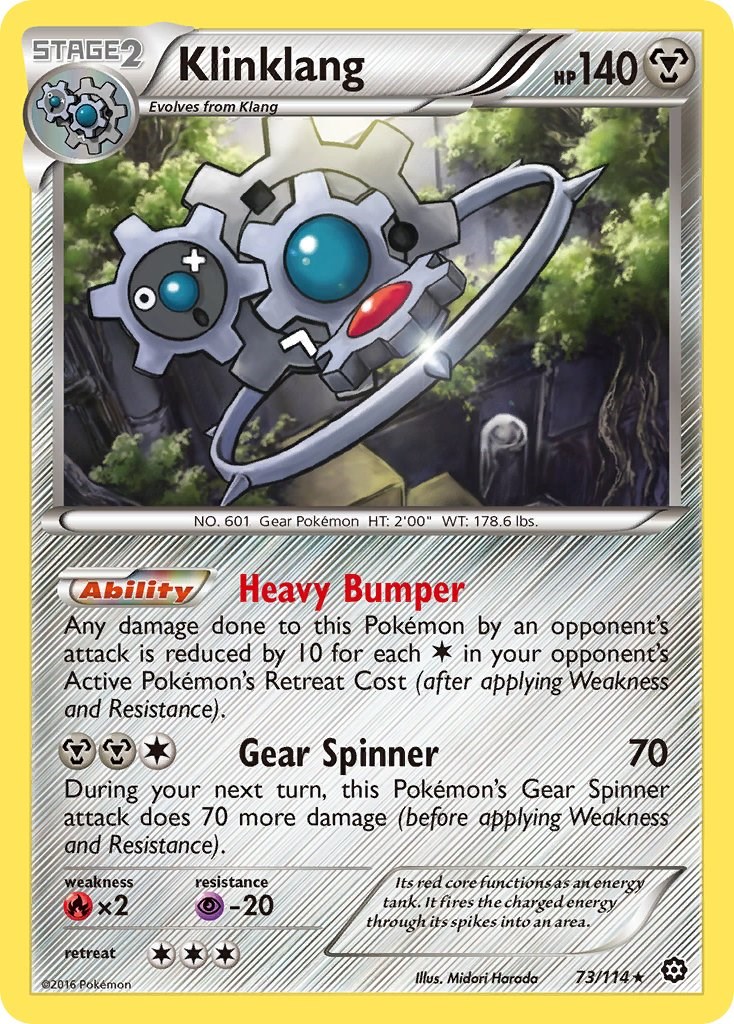 Klinklang card artwork