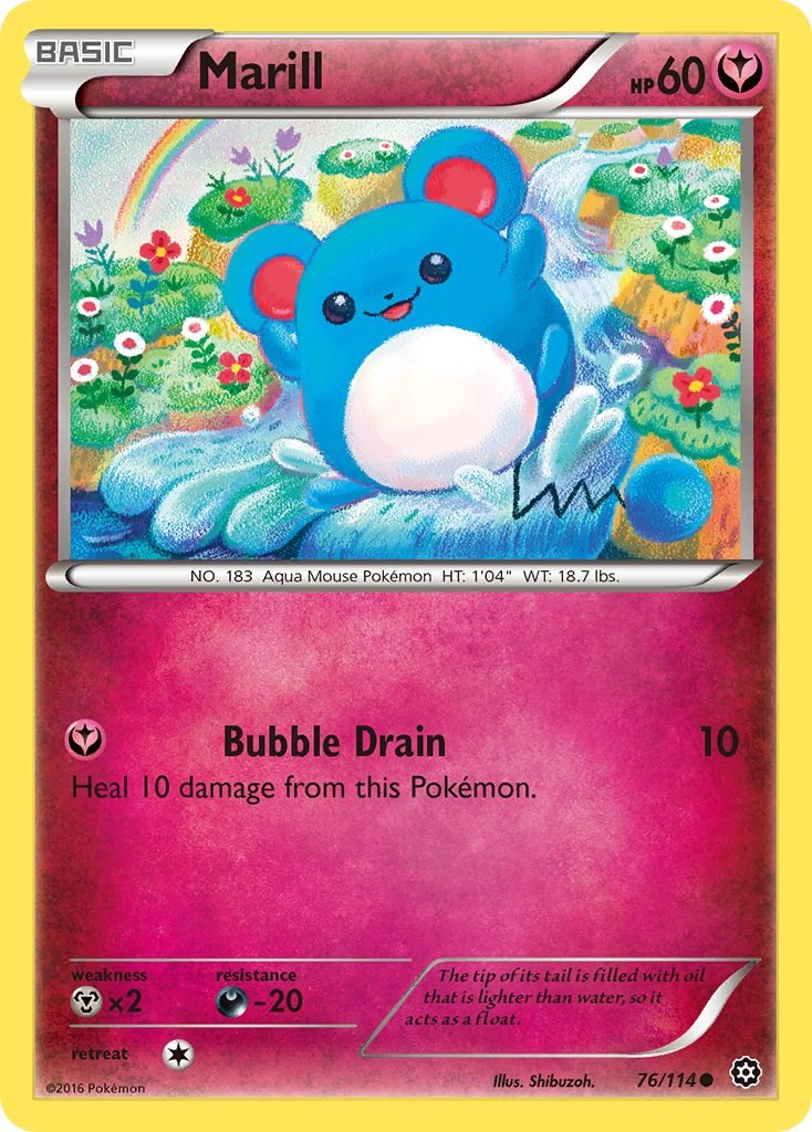 Marill card artwork