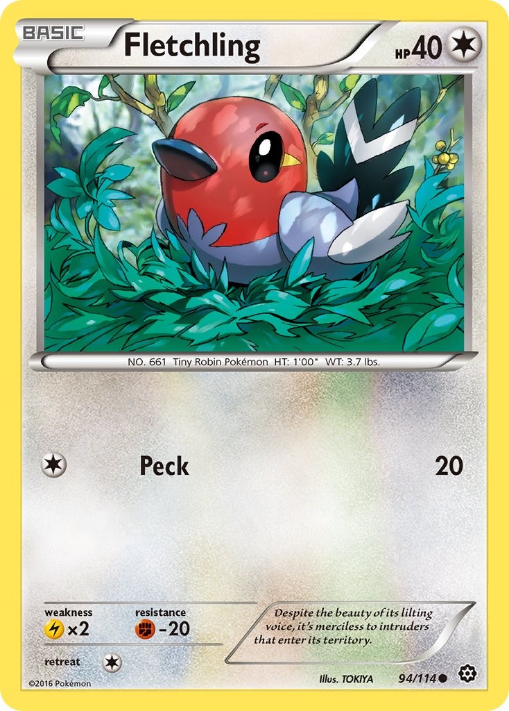Fletchling card artwork