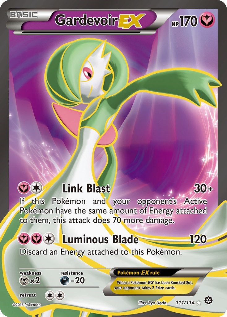 023 Carta Pokemon Gardevoir EX Ingles