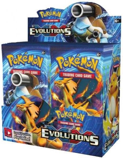 Pokémon TCG: XY-Evolutions Sleeved Booster Pack (10 cards