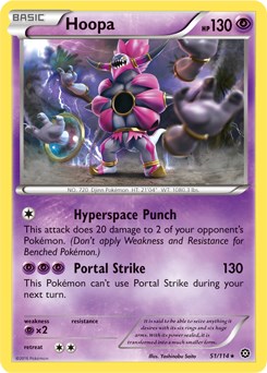 Hoopa card artwork