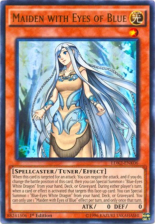 Maiden with Eyes of Blue - Legendary Decks II - YuGiOh