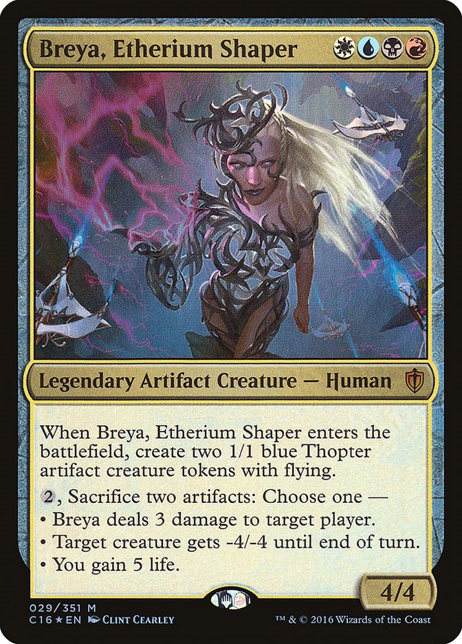 Breya, Etherium Shaper Commander 2016 Magic The Gathering