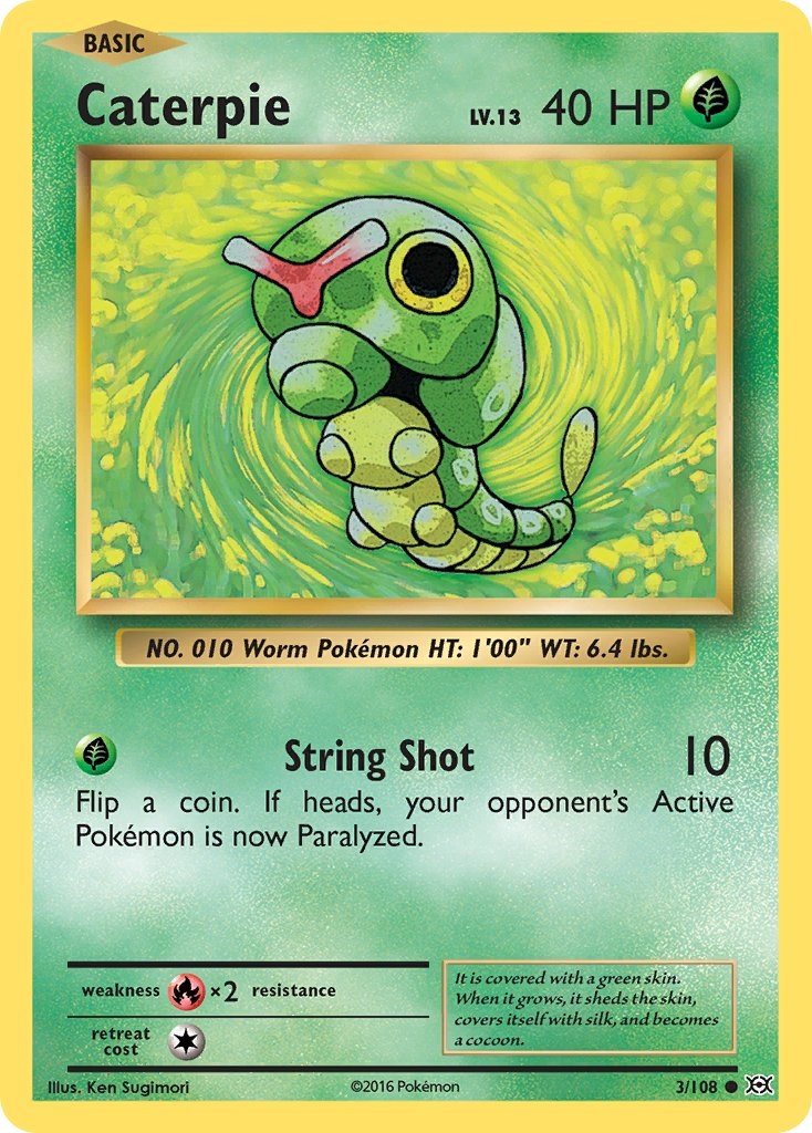 Pokemon Caterpie Evolution