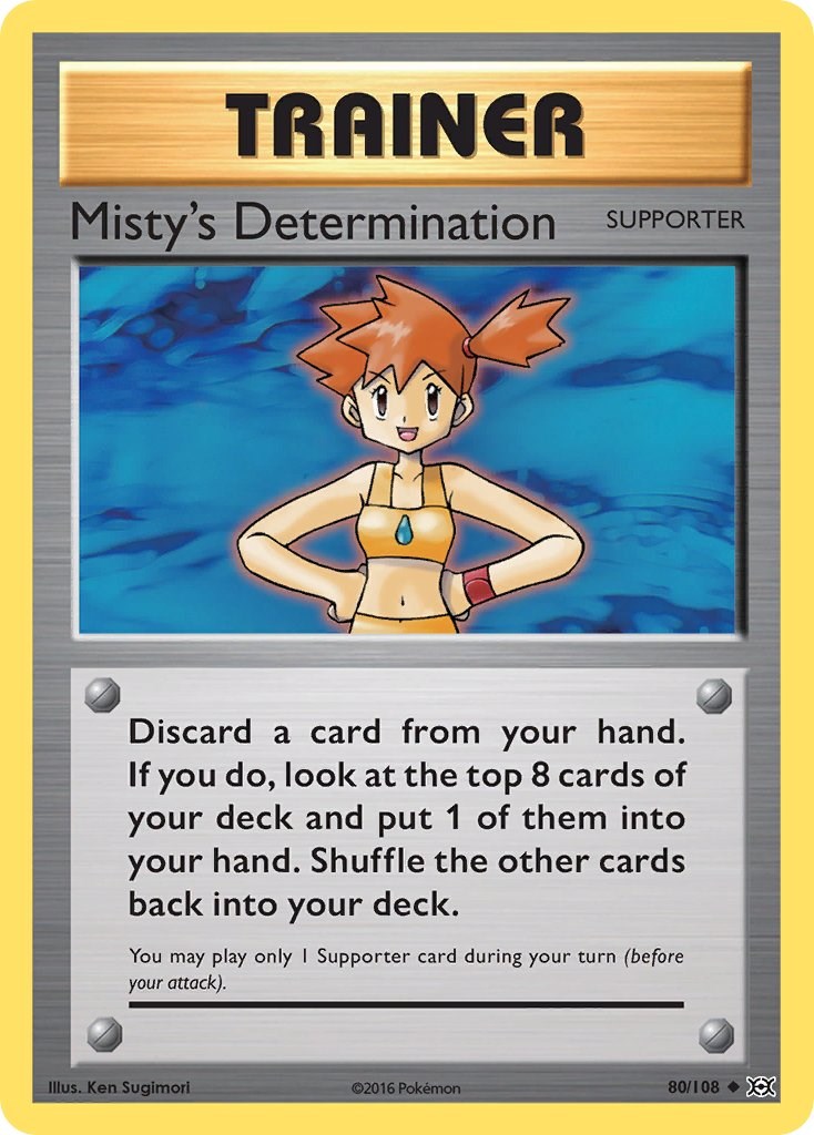 Misty's Determination - XY - Evolutions - Pokemon