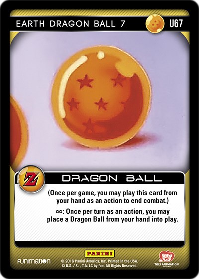 Dragon Ball Z 7 Balls Ring
