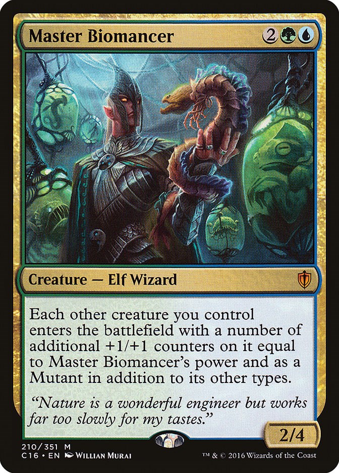 Master Biomancer - Commander 2016 - Magic: The Gathering