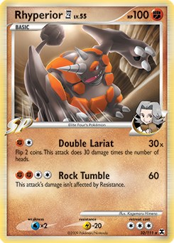Rhyperior E4 card artwork