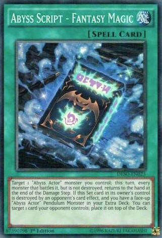 Abyss Script - Fantasy Magic - Destiny Soldiers - YuGiOh