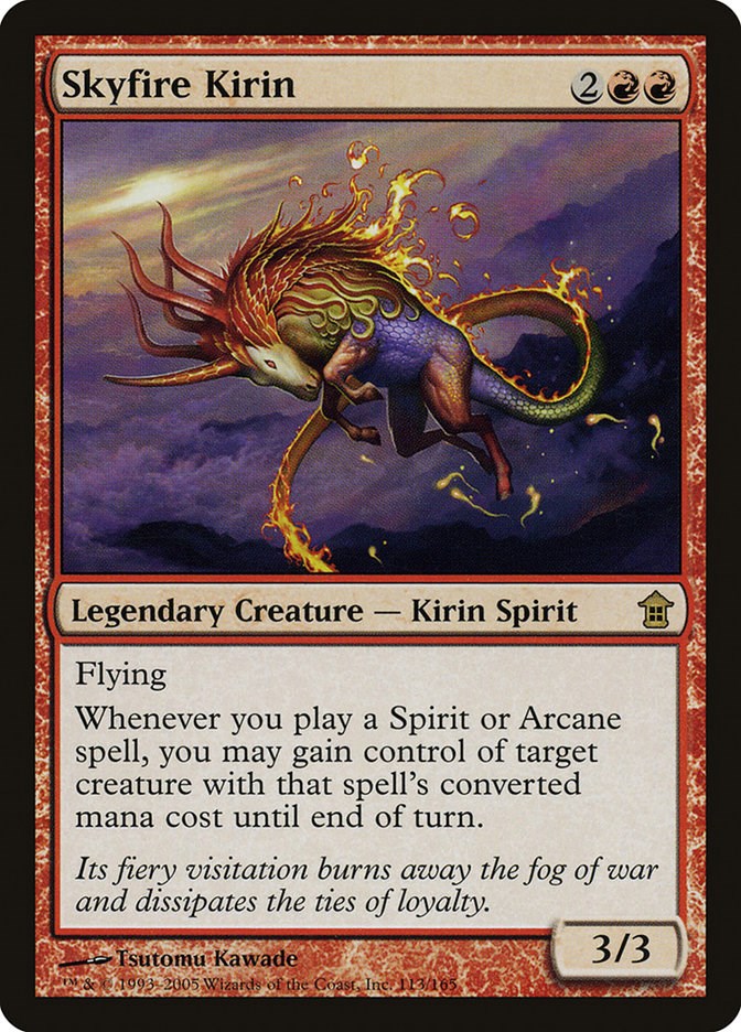 Skyfire Kirin Saviors of Kamigawa Magic The Gathering