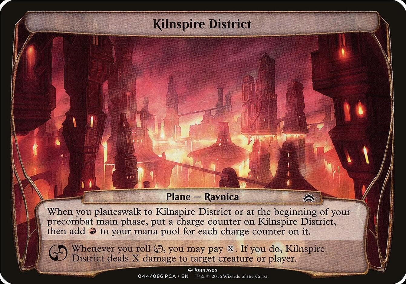 Kilnspire District (Planechase Anthology) - Oversize Cards - Magic: The  Gathering