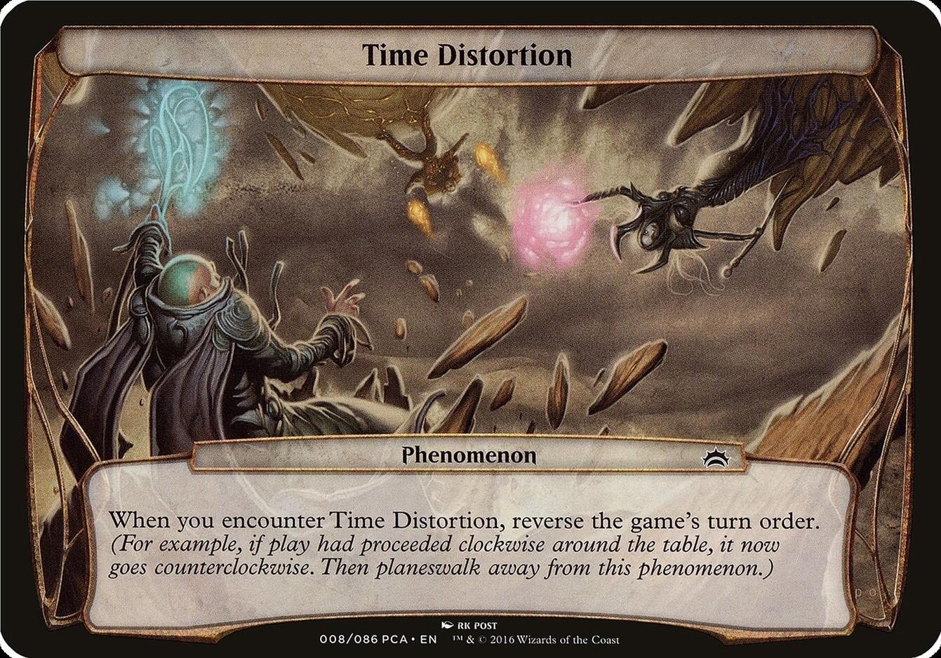 Time Distortion (Planechase Anthology) - Oversize Cards - Magic: The  Gathering