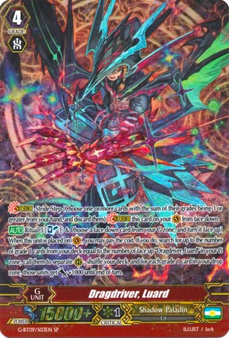 Dragdriver, Luard (SP) - Divine Dragon Caper - Cardfight Vanguard