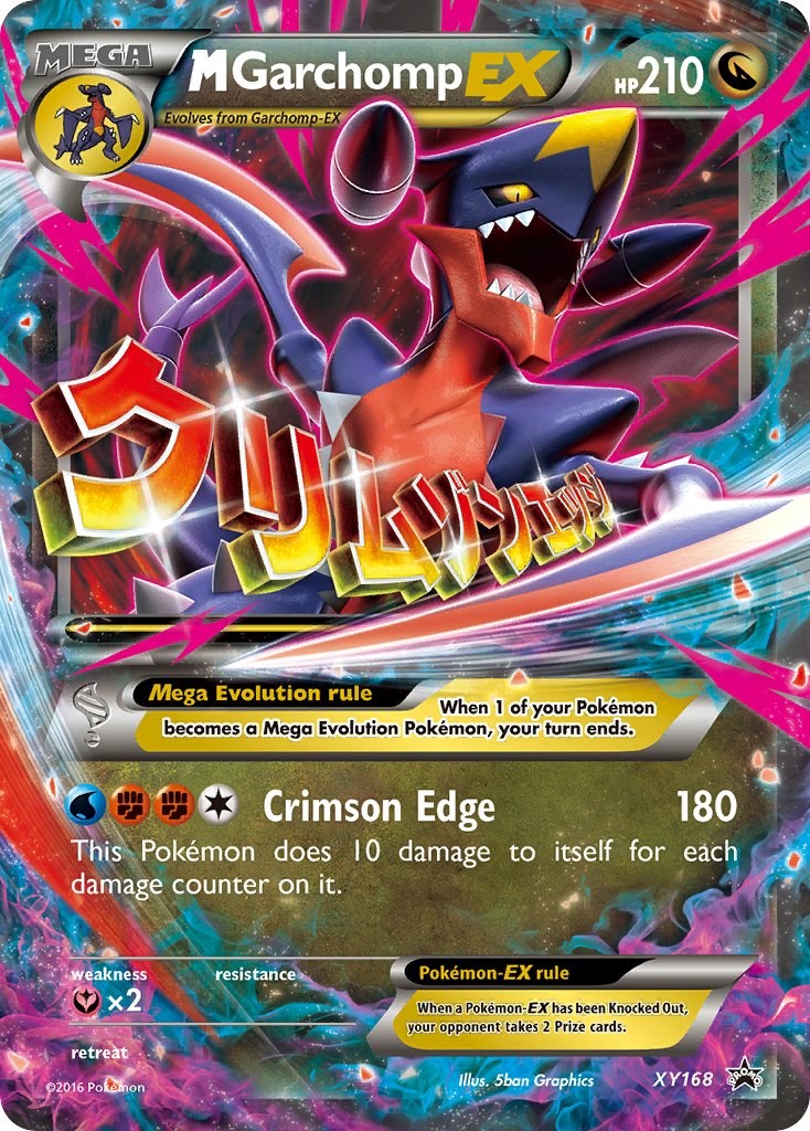 garchomp mega evolution card