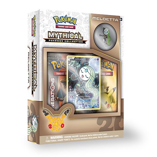 Opening 9 Meloetta Mythical Collection boxes - 18 Generations
