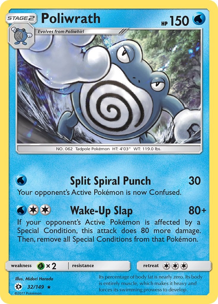 Poliwrath card artwork
