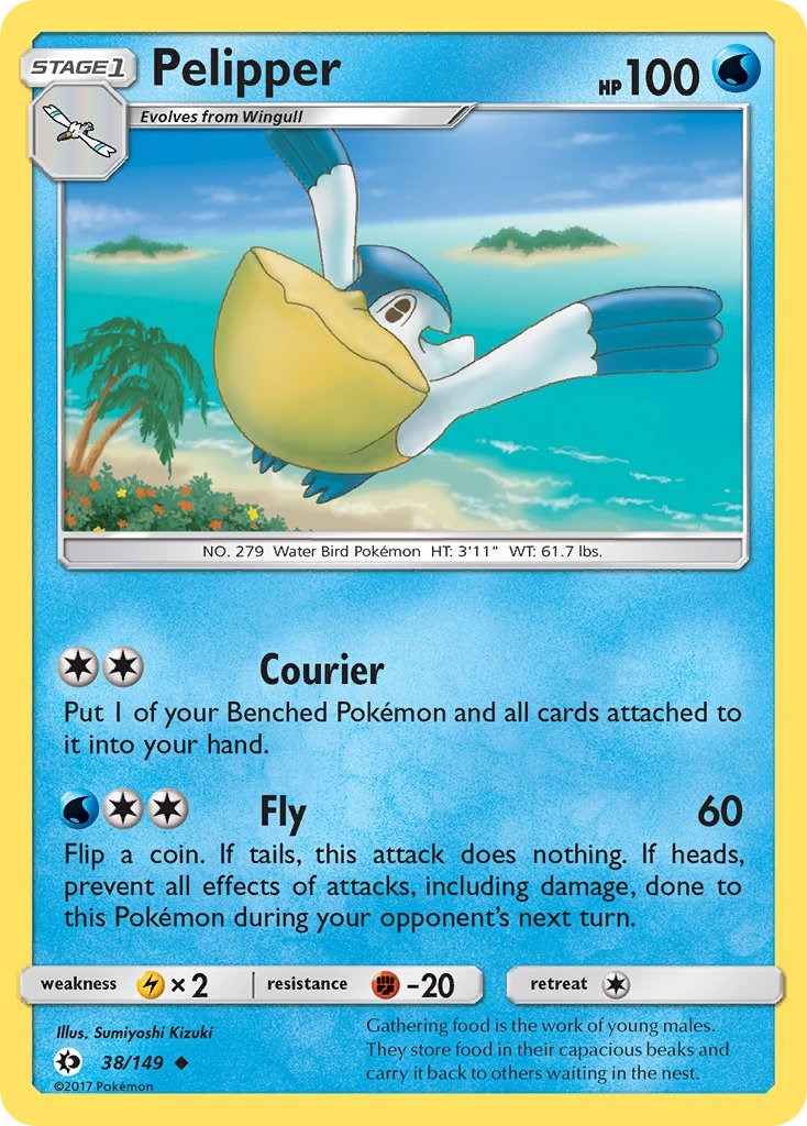 Pelipper card artwork