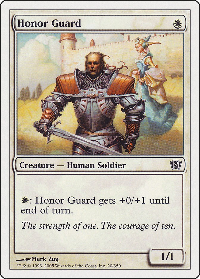 Honor Guard - 9th Edition - Magic: The Gathering