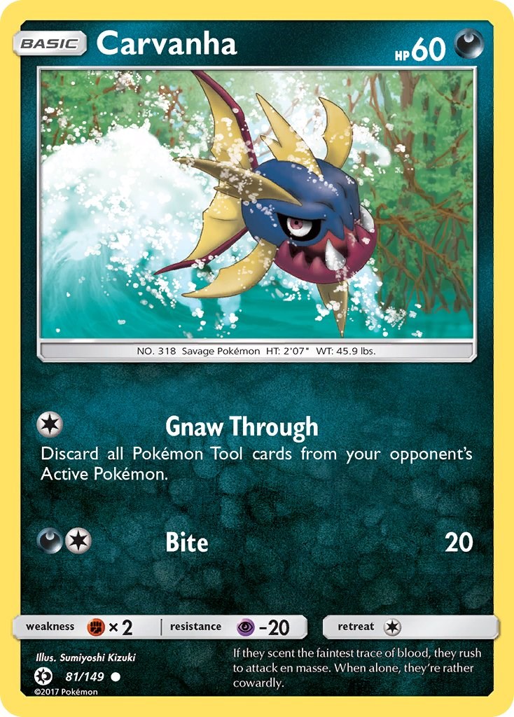 Carvanha card artwork