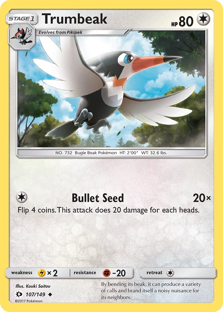 Trumbeak card artwork